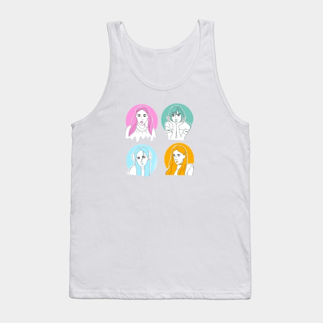 Blackpink Tank Top by Mycreation